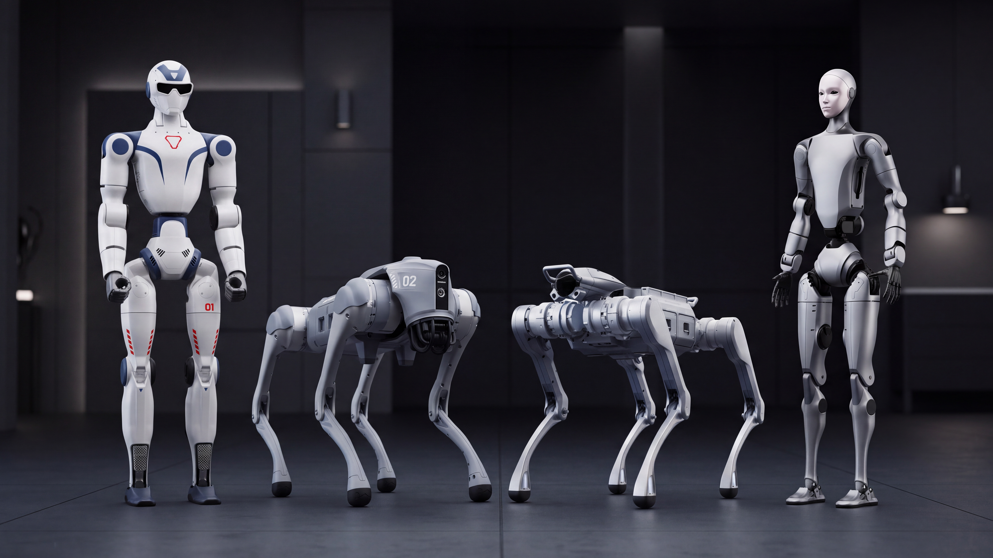 A range of robotics platforms