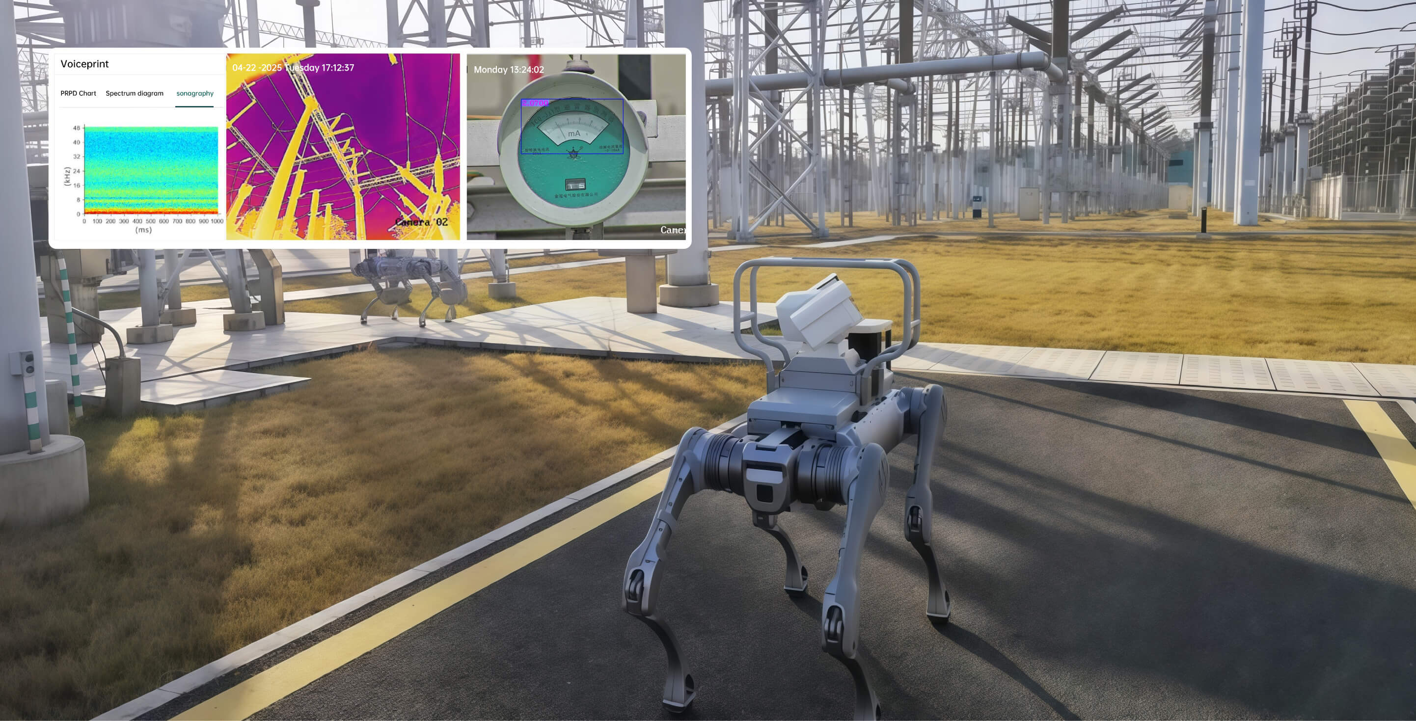 Autonomous robotic inspection at an energy facility