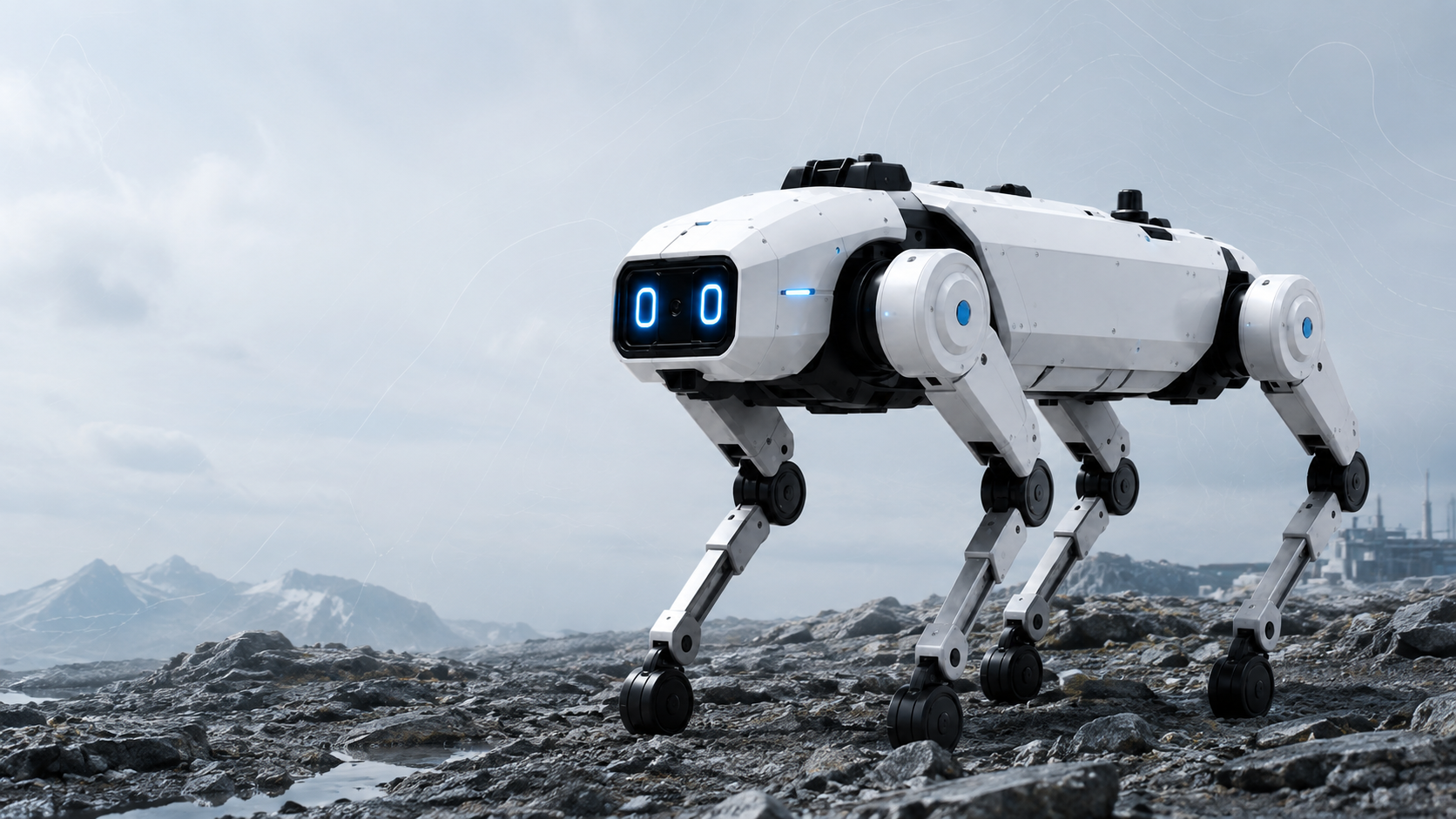Tera Spark quadruped field robot